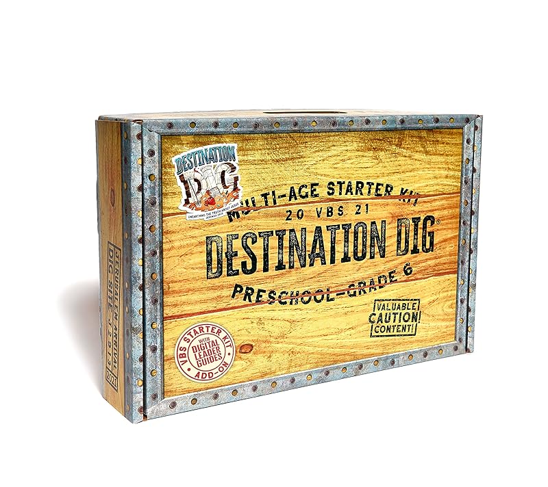 Destination Dig: VBS 2021 - Multi-Age Starter Kit with Digital Leader Guides Add-on by Lifeway Kids
