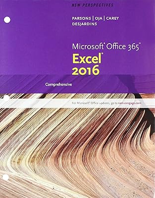 Bundle: New Perspectives Microsoft Office 365 & Excel 2016: Comprehensive, Loose-leaf Version + SAM 365 & 2016 Assessment, Training and Projects v1.0 Printed Access Card
