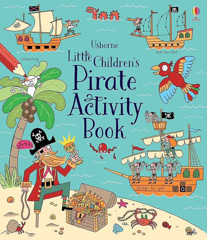 Little Children's Pirate Activity Book by Rebecca Gilpin