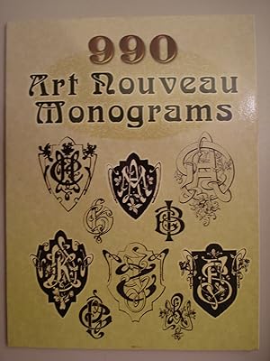990 Art Nouveau Monograms (Dover Pictorial Archive)