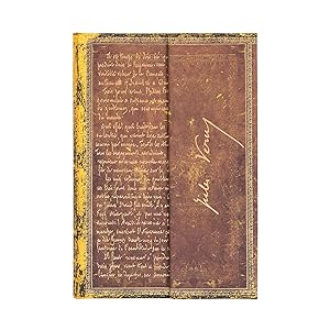 Verne, Around the World Mini Unlined Hardcover Journal, 176pg, 85GSM by Paperblanks (Embellished Manuscripts Collection)