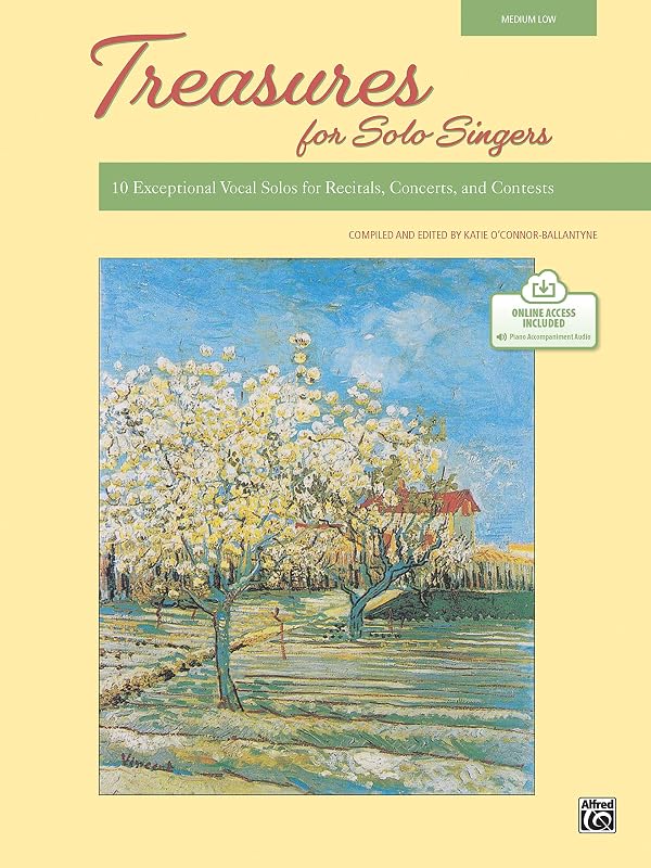 Treasures for Solo Singers by Katie O'Connor-Ballantyne