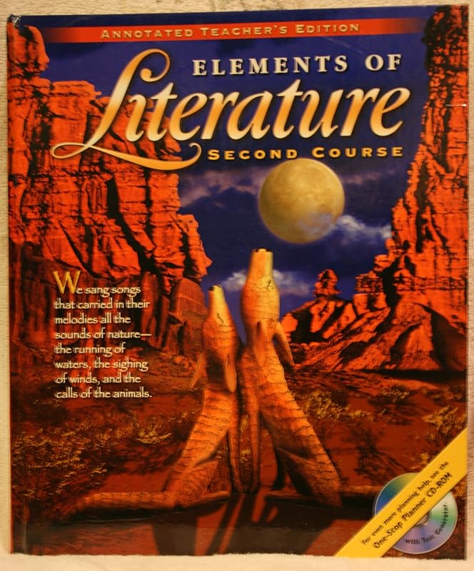 Elements of Literature: Second Course, Annotated Teacher's Edition by Rinehart and Winston Holt