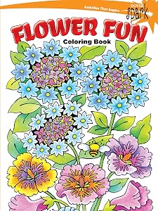 SPARK Flower Fun Coloring Book (Dover Flower Coloring Books)