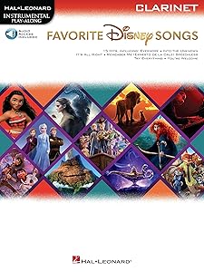 Favorite Disney Songs: Instrumental Play-Along for Clarinet