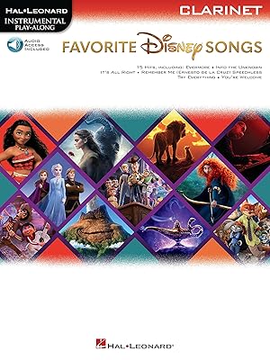 Favorite Disney Songs: Instrumental Play-Along for Clarinet