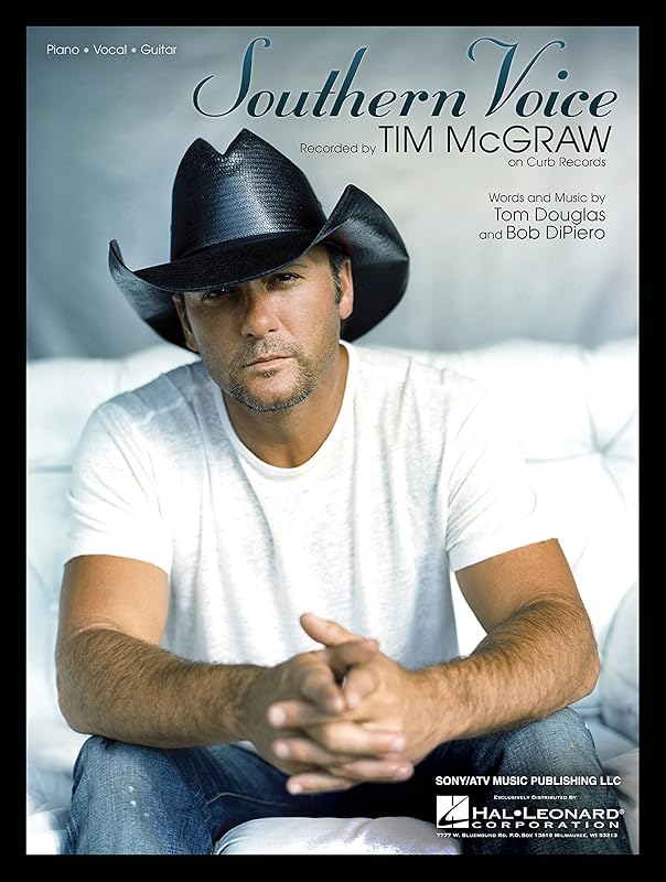 Southern Voice Sheet Music by Tim Mcgraw