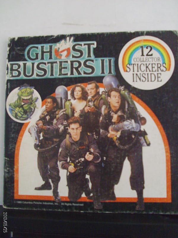 Ghostbusters II Sticker Book by unknown author
