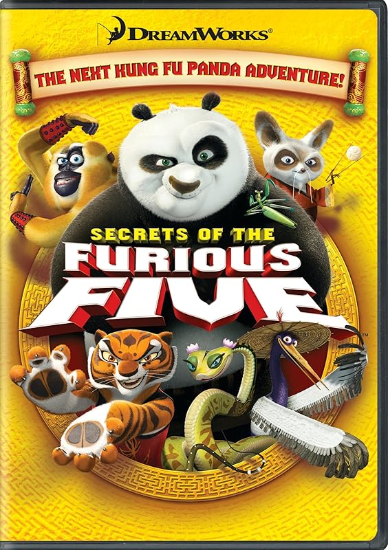 Secrets of the furious five by Jack Black