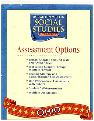Social Studies Ohio Assessmnt Opt Blm&tae, Level 4: Teacher Edition Tabs (Houghton Mifflin Social Studies)