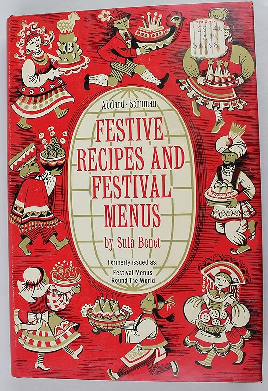 Festive Recipes and Festival Menus by Sula Benet