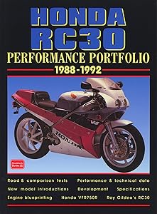 Honda RC30 Performance Portfolio 1988-1992