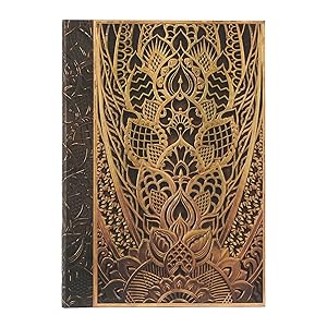 Paperblanks | The Chanin Rise | New York Deco | Hardcover Journal | Midi | Lined | Elastic Band Closure | 144 Pg | 120 GSM