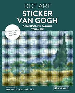 Sticker Van Gogh: Dot Art by Yoni Alter