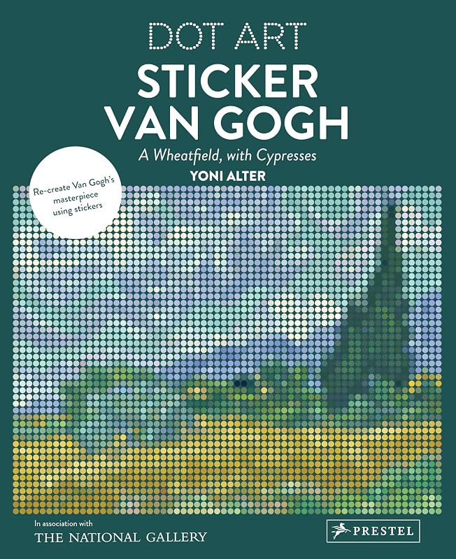 Sticker Van Gogh: Dot Art by Yoni Alter