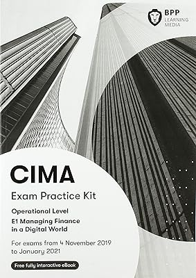 CIMA E1 Managing Fin In A Digital World