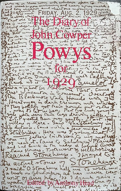 Powys Diary of John Cowper by John Cowper Powys