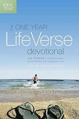 The One Year Life Verse Devotional (One Year Book)