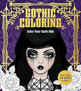 Gothic Coloring: Color Your Dark Side - More Than 100 Pages to Color (Chartwell Coloring Books)