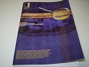 Commonwealth Universities Yearbook 2001 (2 Volumes) by The Association of Commonwealth Universities