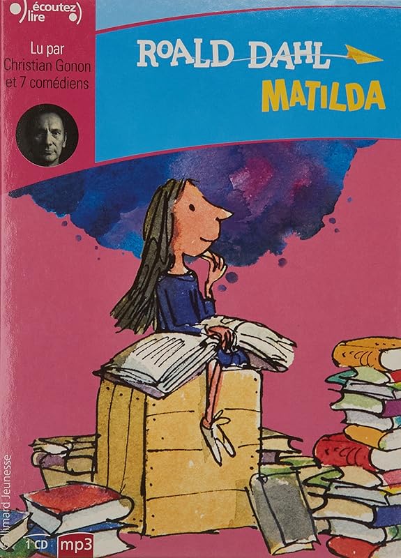 Matilda 1 CD MP3 (in English) (English and French Edition) by Roald Dahl