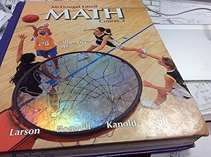Math Course 2, Grades 6-8: Mcdougal Littell Middle School Math
