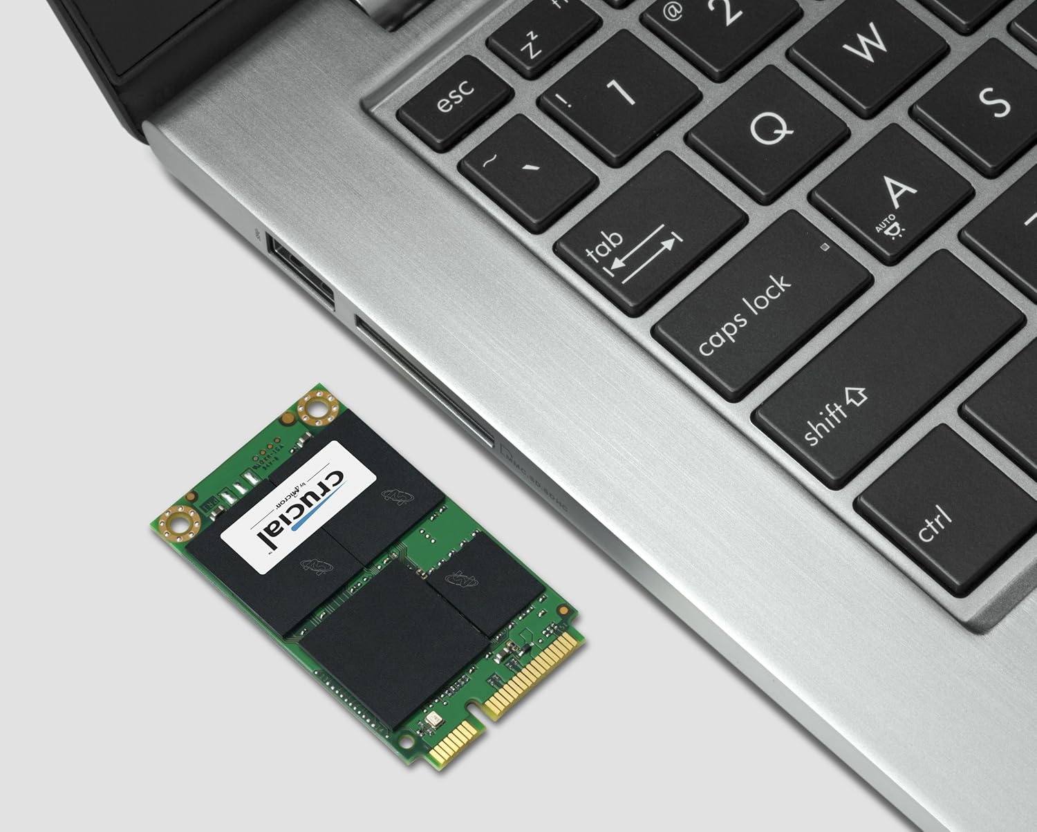 镁光crucial m550 ct256m550ssd3 256g msata ssd 固态硬盘 $119.