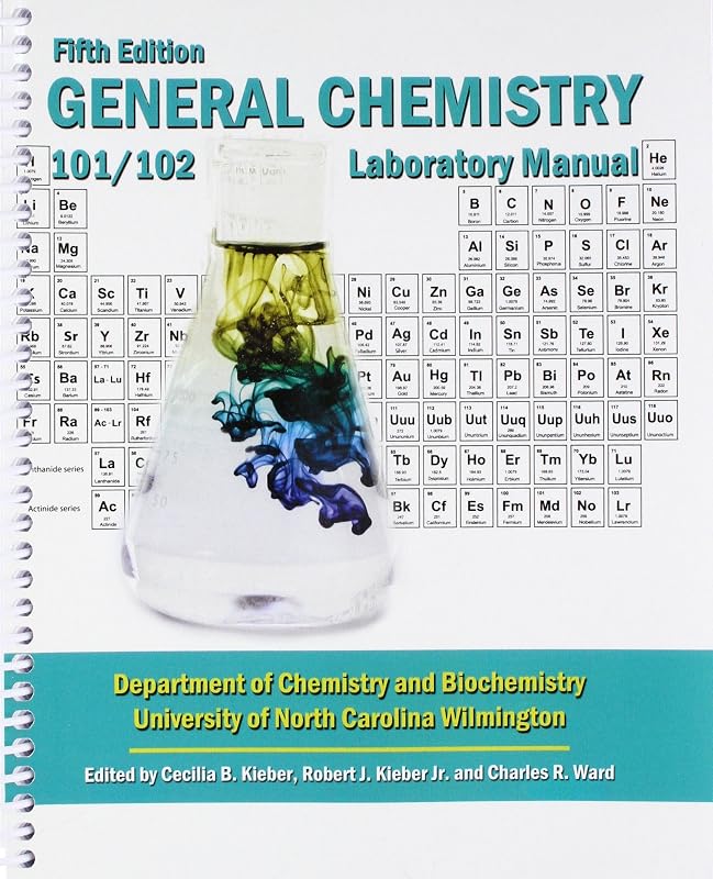 General Chemistry - Chemistry 101/102 by University Of North Carolina Wilmington