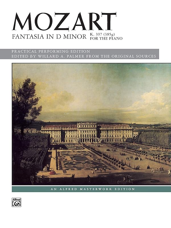 Fantasia in D minor, K. 397: Sheet (Alfred Masterwork Edition) by Wolfgang Amadeus Mozart