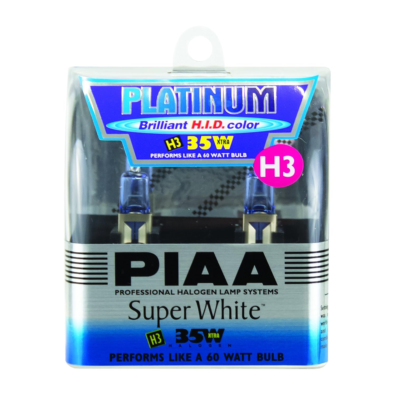 

PIAA 15635 Super White Xtra Technology H3 Halogen Bulb