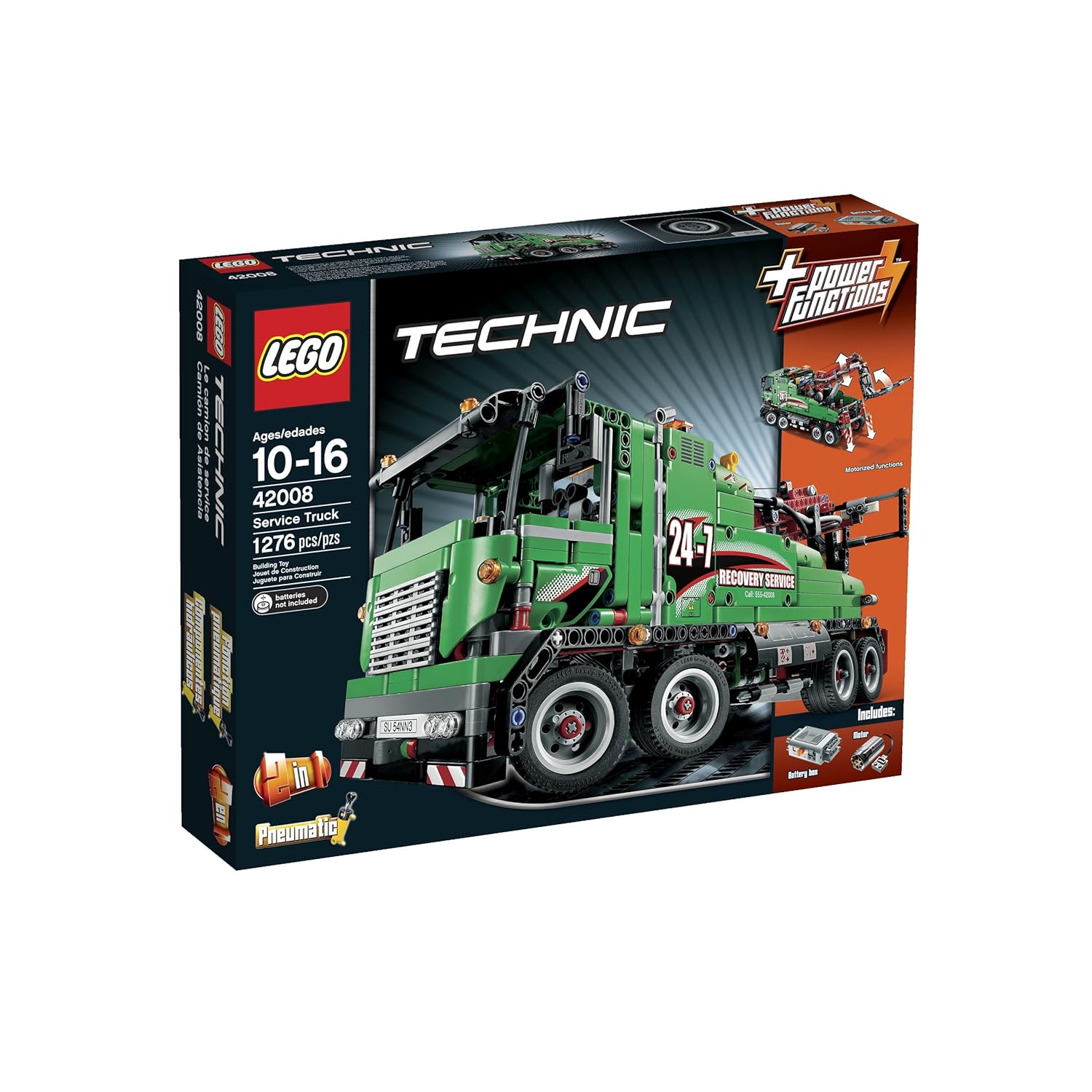 lego technic 42008 service truck