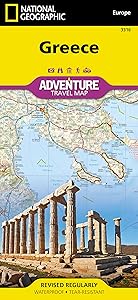 Greece Map (National Geographic Adventure Map, 3316) by National Geographic Maps - Adventure