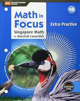 Math in Focus Extra Practice Blackline Master B Grade 4 (Hmh Math in Focus)