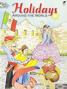 Holidays Around the World (Dover Holiday Coloring Book)