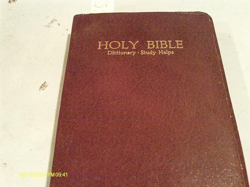 KJV Gift & Award Bible, Burgundy Imitation Leather by Holman Bible Publishers