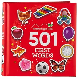 501 First Words (Treasury) by Little Grasshopper Books