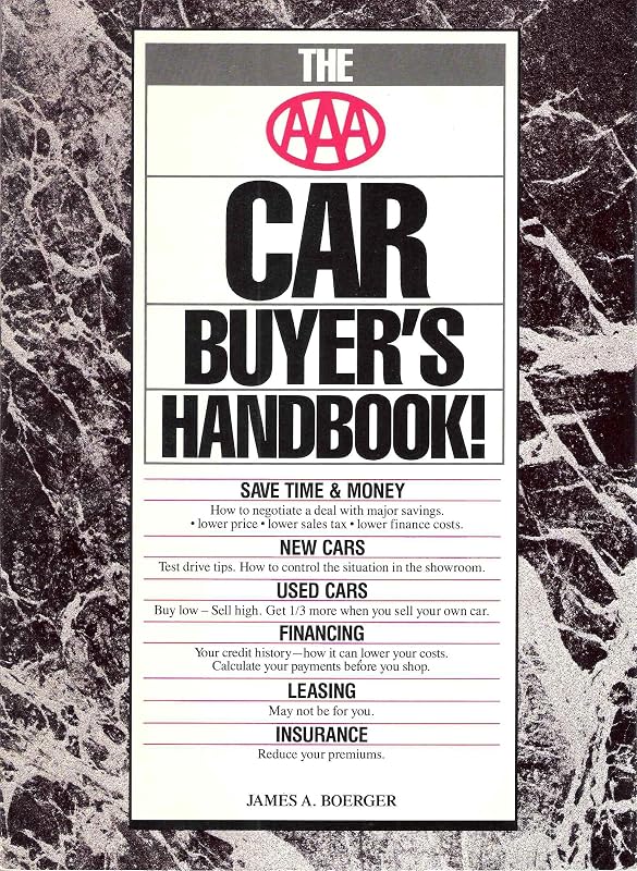 The AAA Car Buyer's Handbook! by James A. Boerger