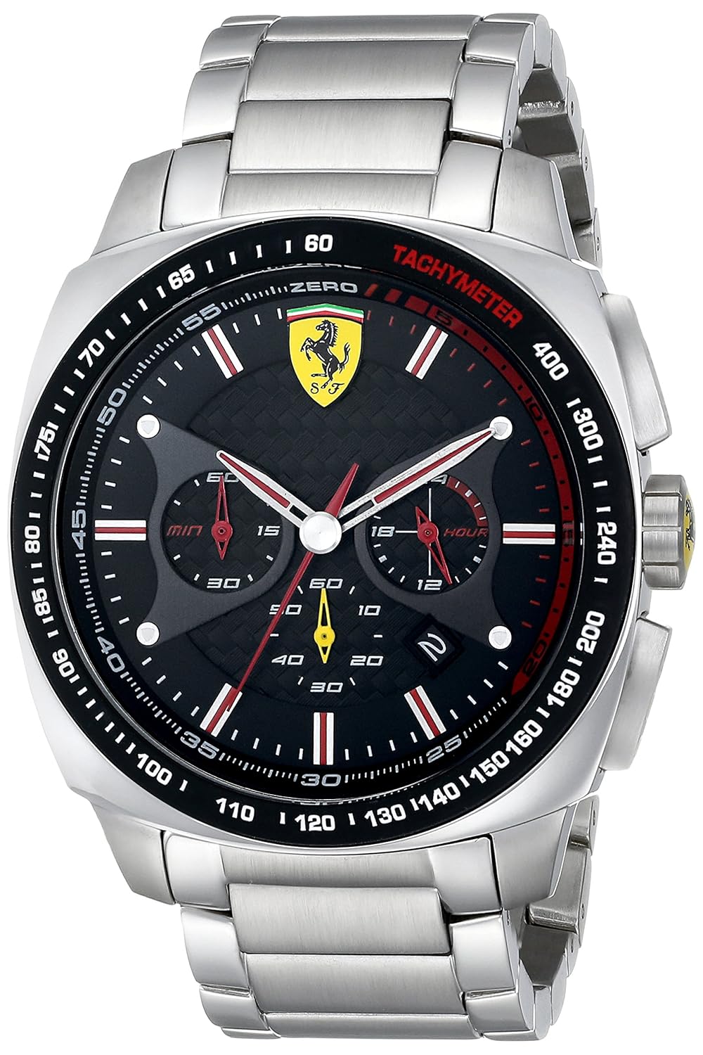 

Ferrari Men's 0830192 Aero Evo Analog Display Quartz Silver Watch