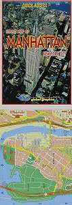 New York-Manhattan Street Map (Quick Access)