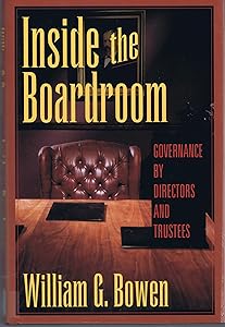 Inside the Boardroom: Governance by Directors and Trustees