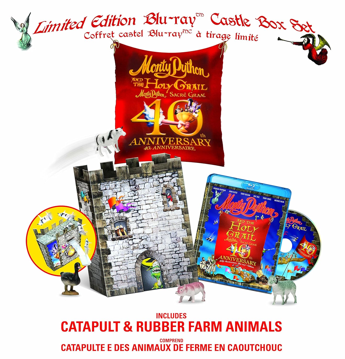 Monty Python and the Holy Grail Limited Edition Castle Catapult Gift ...