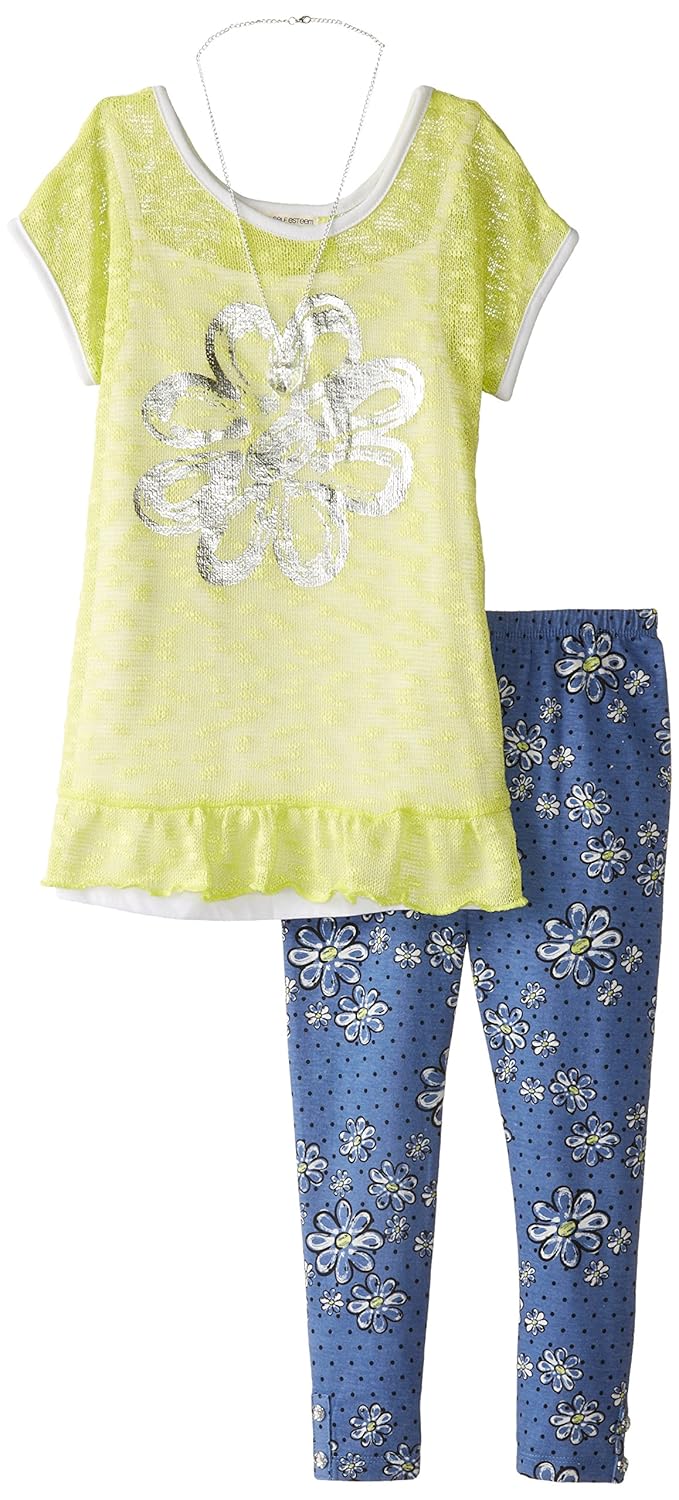 

Self Esteem Big Girls' Tunic and Printed Legging Set