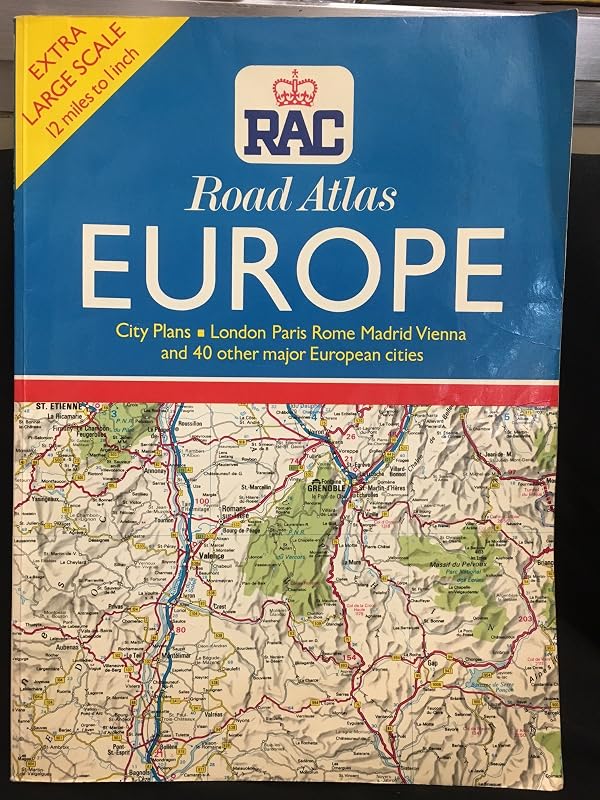 Rac Motoring Atlas Euro 540057312 by Intl Touring Atlas