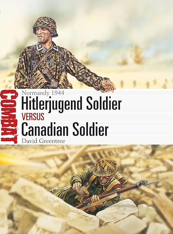 Hitlerjugend Soldier vs Canadian Soldier: Normandy 1944 (Combat) by David Greentree