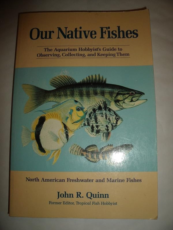 Our Native Fishes: The Aquarium Hobbyist's Guide to Observing, Collecting, and Keeping Them : North American Freshwater and Marine Fishes by John R. Quinn