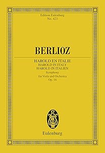 Harold en Italie: Op. 16 (Eulenburg Studienpartituren)
