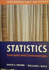 Statistics: Concepts and Controversies