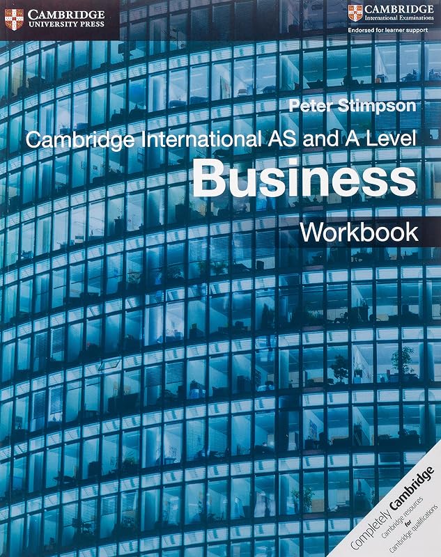 Cambridge International AS and A Level Business Workbook by Peter Stimpson