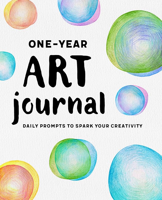 One-Year Art Journal: Daily Prompts to Spark Your Creativity by Rockridge Press