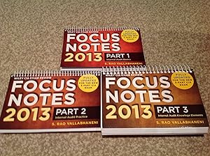 Wiley CIA Exam Review Focus Notes 2013 by S. Rao Vallabhaneni